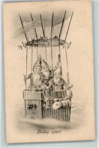 1910 Neujhar Boldog ujevet - Zwerg Verlag H.H.i.W. Nr. 641