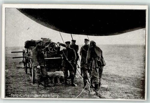 Feld Luftschiffer Abteilung Ballon Verlag Imberg & Lefsom K 267