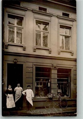 Mönchengladbach 1914 Wohnhaus mit Ladengeschaft Inhaber Fahrrad