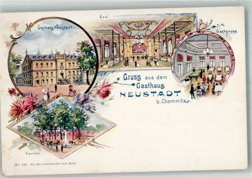 Neustadt Gasthaus Neustadt Gaststube Saal Gartenwirtschaft
