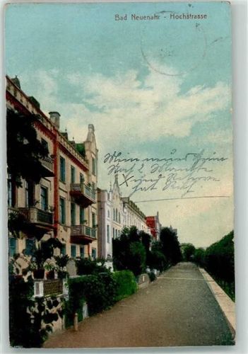Bad Neuenahr 1914 Hochstraße