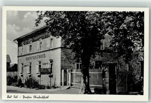 Bad Orb Hotel Pension Oberforsthaus