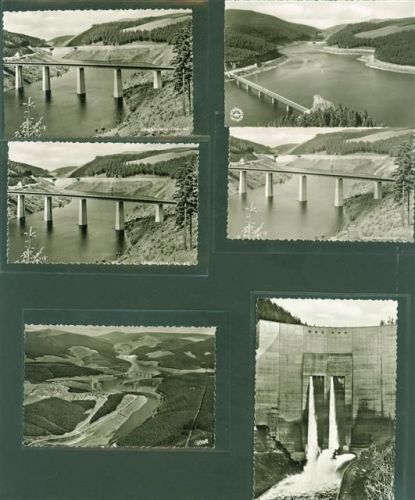 Schulenberg Lot mit 8 AK und 3 Fotos Okertalsperre eins mehrfach