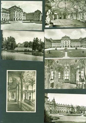 96178 W8602 Pommersfelden Kleinposten bis 20 Lot mit 18 AK und 2 Fotos Schloss Weißenstein Original aus dem Archiv des Metzverlages viele mehrfach