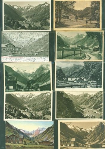 Oberstdorf Lot mit 15 AK Spielmannsautal