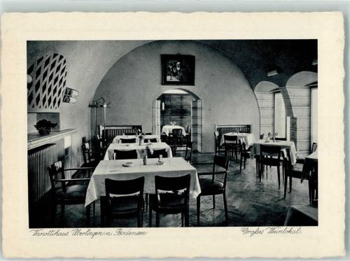 Überlingen Vanottihaus Weinlokal Gastraum