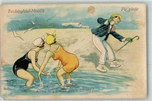 Bademode Humor Verlag Lederer & Popper 1600 AK