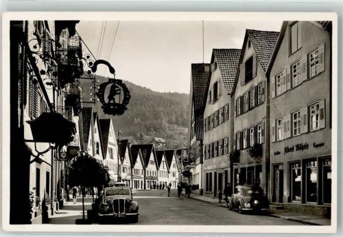 Hornberg WK II Adolf Hitler Straße Auto Geschäft Hotel