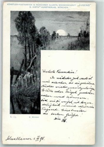 1898 sign.K.Küstner Nr. I-13