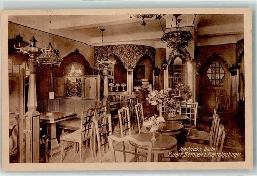 Bad Berneck Konditorei Cafe Hertrich`s Diele Gastraum