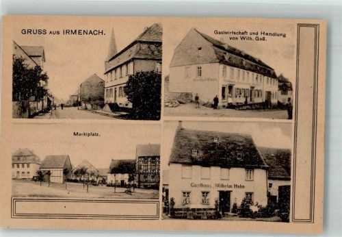 Irmenach Dorfstrasse Gasthaus Gaß Marktplatz Gasthaus Hahn