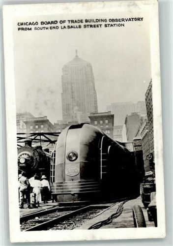 Chicago 1940 - 1950 Salle Street Station