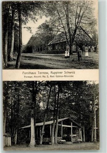 Tornow Forsthaus Tornow Waldhütte Ruppiner Schweiz