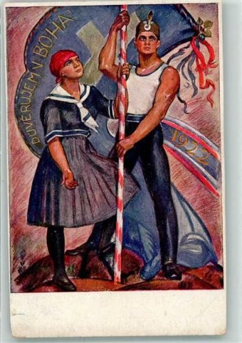Brnenec Slet Orelstva Duverujem v. Boha sign.
