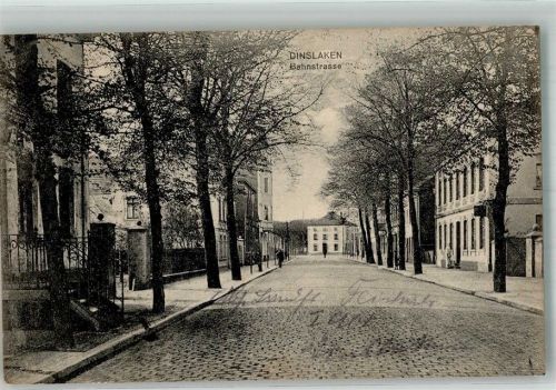 Dinslaken 1916 Bahnstrasse