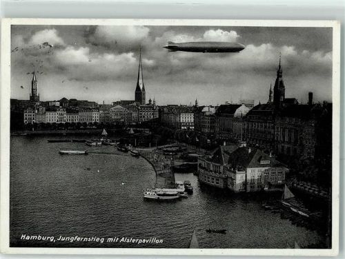 Hamburg 1932 Alsterpavillon