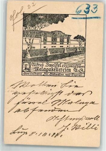 Lenzburg 1911 Malagakellereien Alfred Zweifel Transitlager