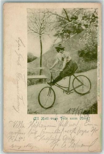 1899 All Heil Damenfahrrad - Ackermann Verlag Nr. 2