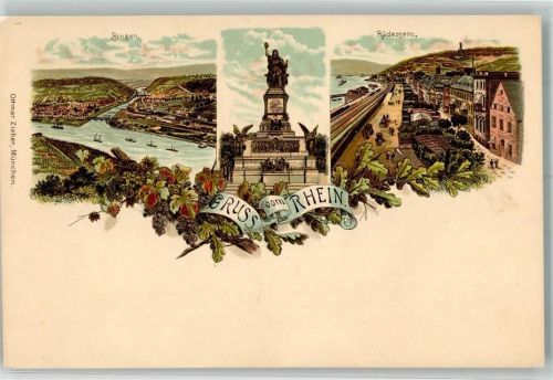 Rüdesheim Nationaldenkmal Rhein
