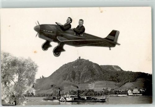 Propellerflugzeug D.1214 Raddampfer