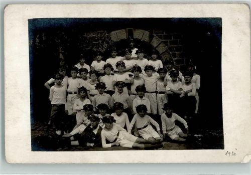 Kirchheimbolanden 1921 Reichs-Jugend-Wettkämpfe 1921 Gruppenphoto Ort handschriftlich