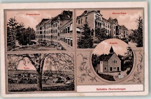 Oberkaufungen 1916 Heilstätte Frauen Haus Männer Haus Kapelle