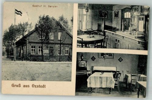 Oxstedt Gasthaus Bensien Gaststube Tresen Klavier