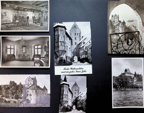 Meersburg Lot mit 16 AK und 3 Fotos Originale au dem Metzverlag einige mehrfach