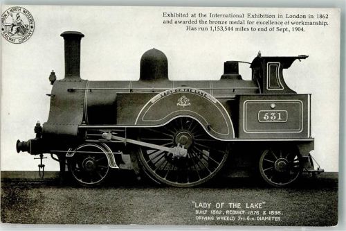 London & North Western Railway built 1876 Lady of the Lake Nr. 531