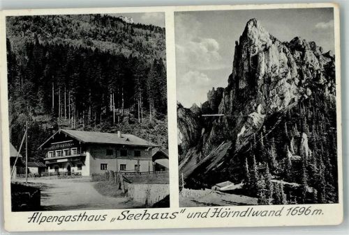 Ruhpolding Gasthaus Seehaus Hörndlwand