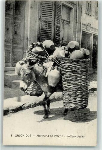 Thessaloniki Marchand de Poterie Pottery dealer