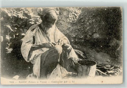 Scenes & Types Nr 7065 Cordonnier Juif Marokko