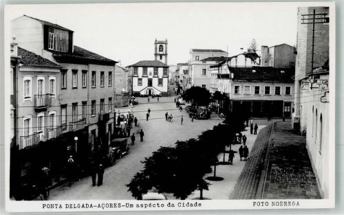 Ponta Delgada Acores um aspecto da Citade Oldtimer