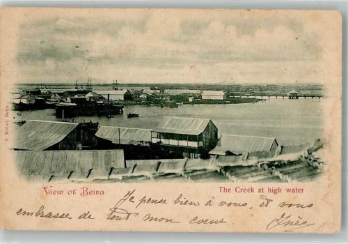 Beira 1904 Hafen