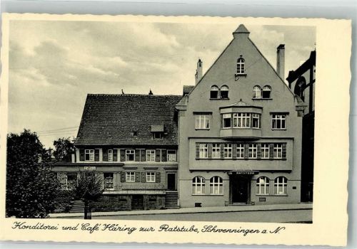 Schwenningen Gasthaus Konditorei zur Ratstube
