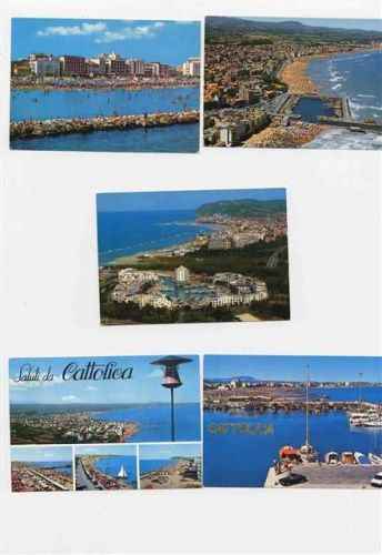Cattolica Lot mit 5 div. AK