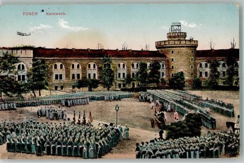 Posen 1915 Feldpost WK I Uniform Kernwerk
