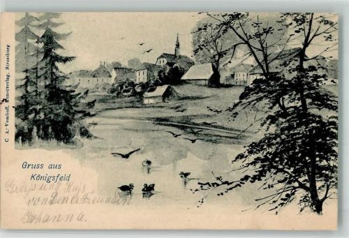 Königsfeld 1902 Winter