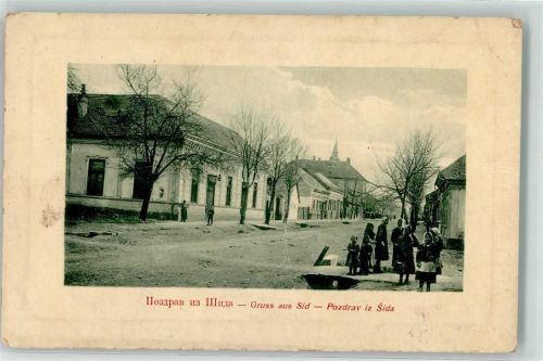 Sremska Mitrovica Mitrowitz Gebrauchsspuren Feldpost WK I Sid