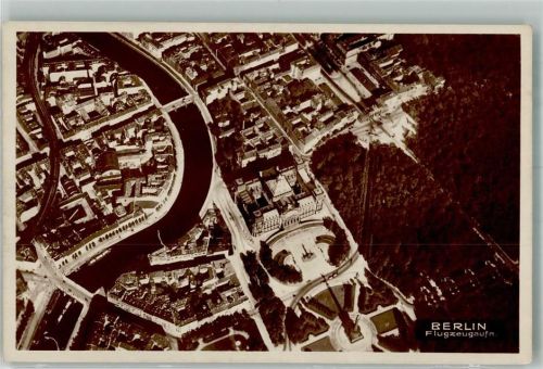 Tiergarten Fliegeraufnahme Reichstagsgebäude Bismarclk- Denkmal Siegessäule