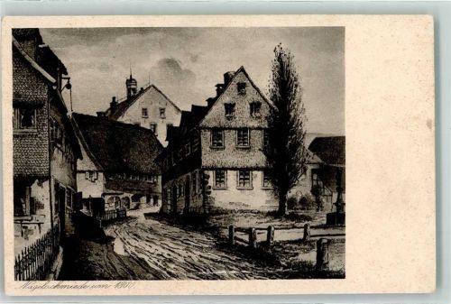St. Georgen Nagelschmiede um 1800