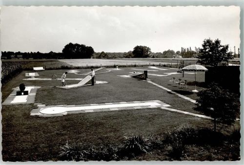 Deuten Minigolf Ort handschriftlich