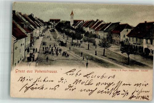 Vohenstrauß 1899 Ev. Stadtpfarrkirche