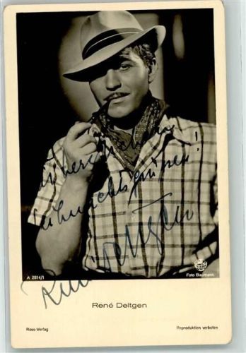 Original Unterschriften/ Autogramm Deltgen Rene Pfeife