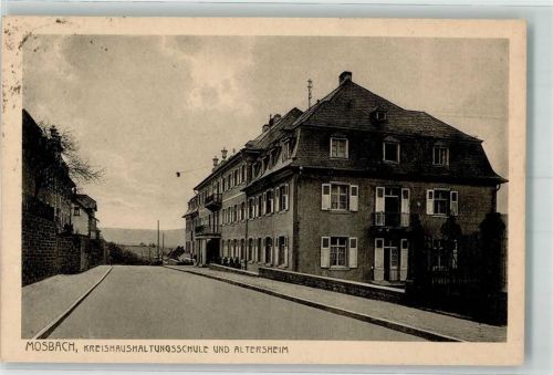 Mosbach Kreishaushaltungsschule Altersheim