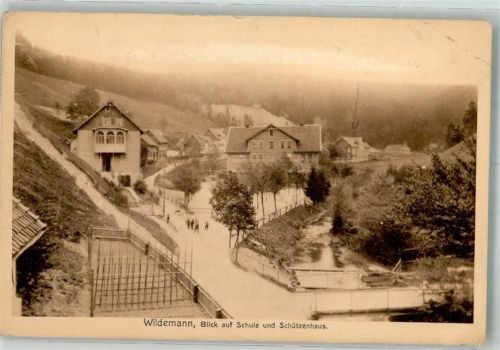 Wildemann 1923 Schützenhaus Schule