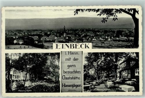 Einbeck Gasthaus Hasenjäger Gartenwirtschaft