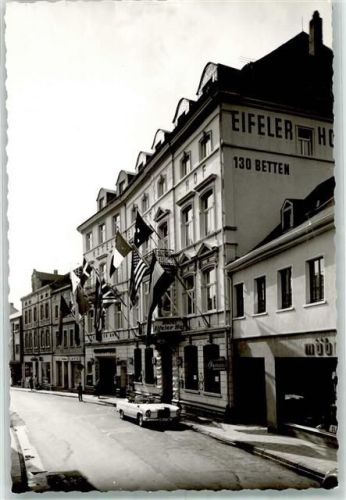 Adenau Hotel Eifler Hof Mercedes Benz SE Cabrio Ort handschriftlich