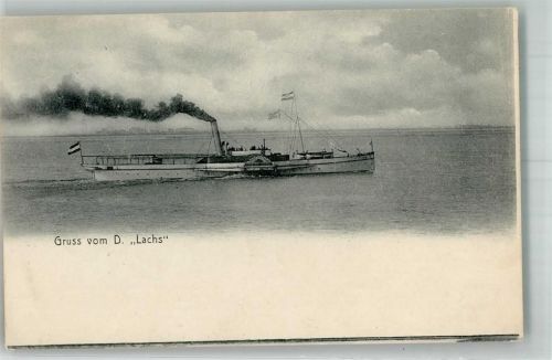 Raddampfer Lachs 1933 versenkt