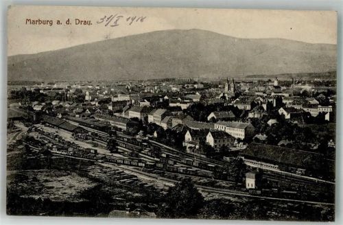 Maribor 1918 Bahnhof